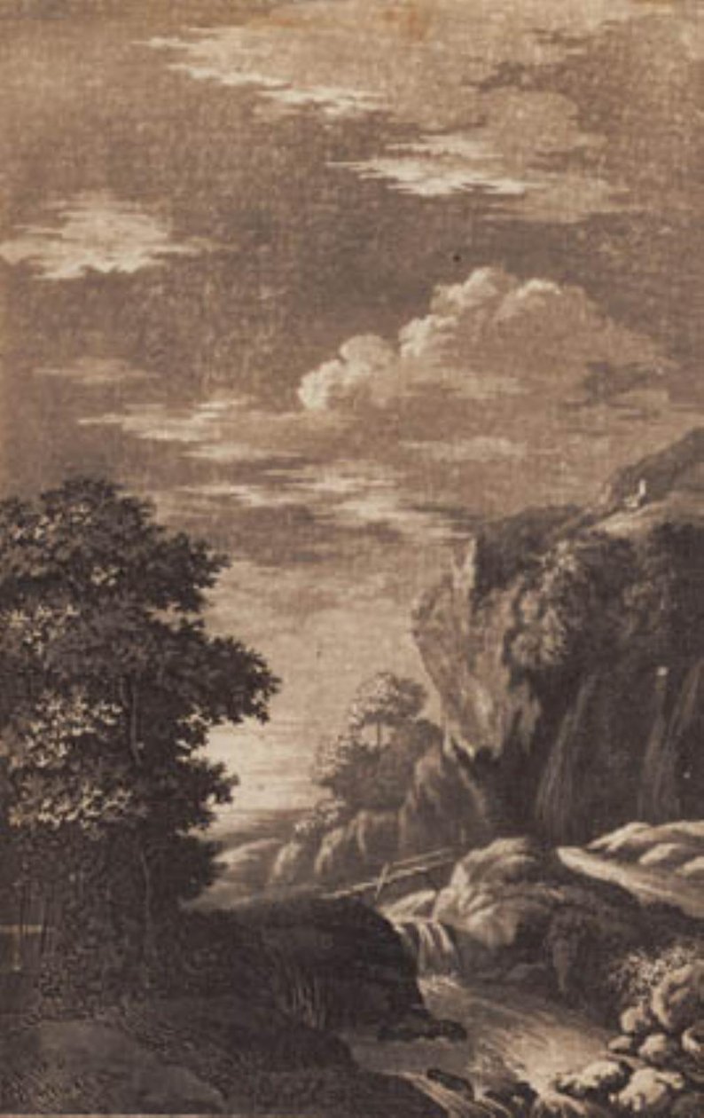 Fjelllandskap av Heinrich Grosch