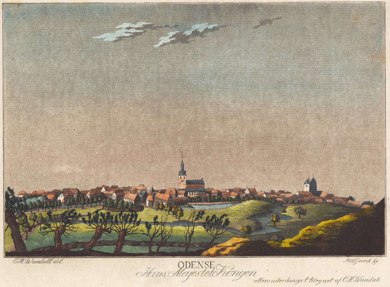 Odense av Heinrich Grosch