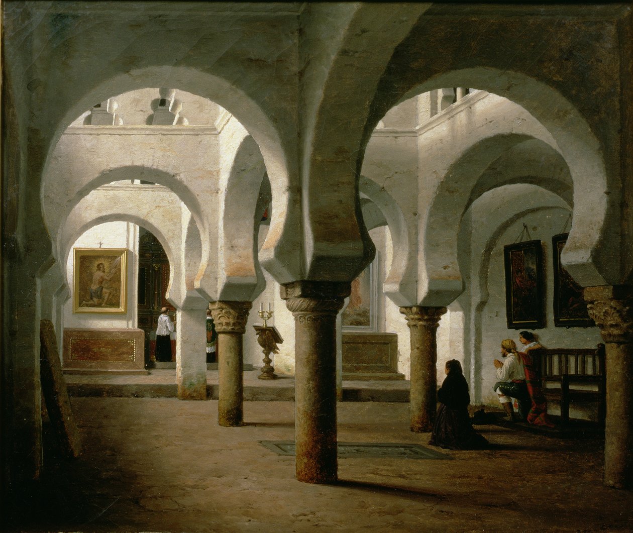 Et sidekapell, Pisa katedral av Heinrich Hansen