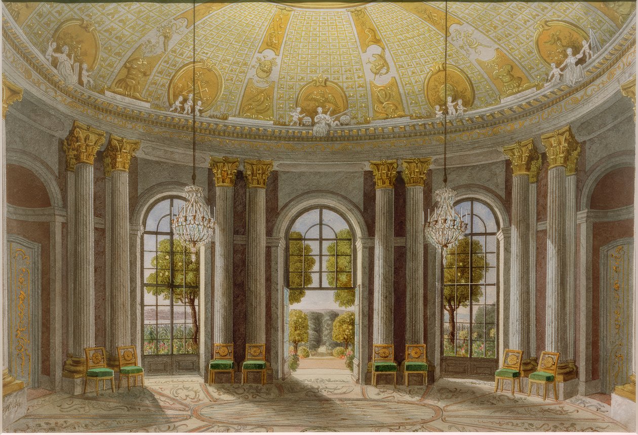 Marmorhallen til Sanssouci-palasset av Heinrich Hintze