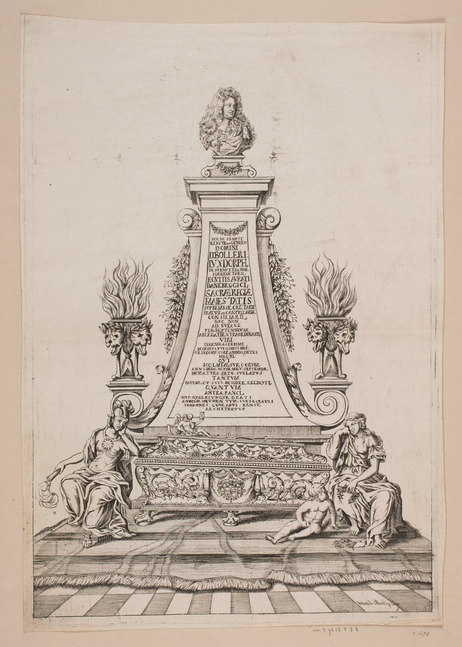 Bolle Luxdorphs monument av Heinrich Otten