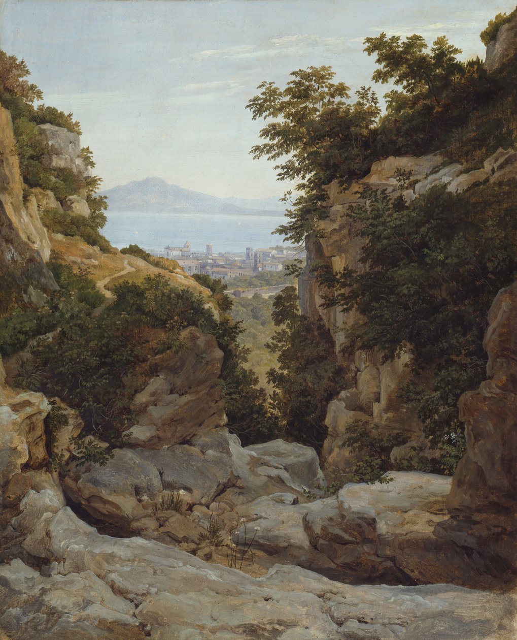 Italiensk landskap, 182124. av Heinrich Reinhold
