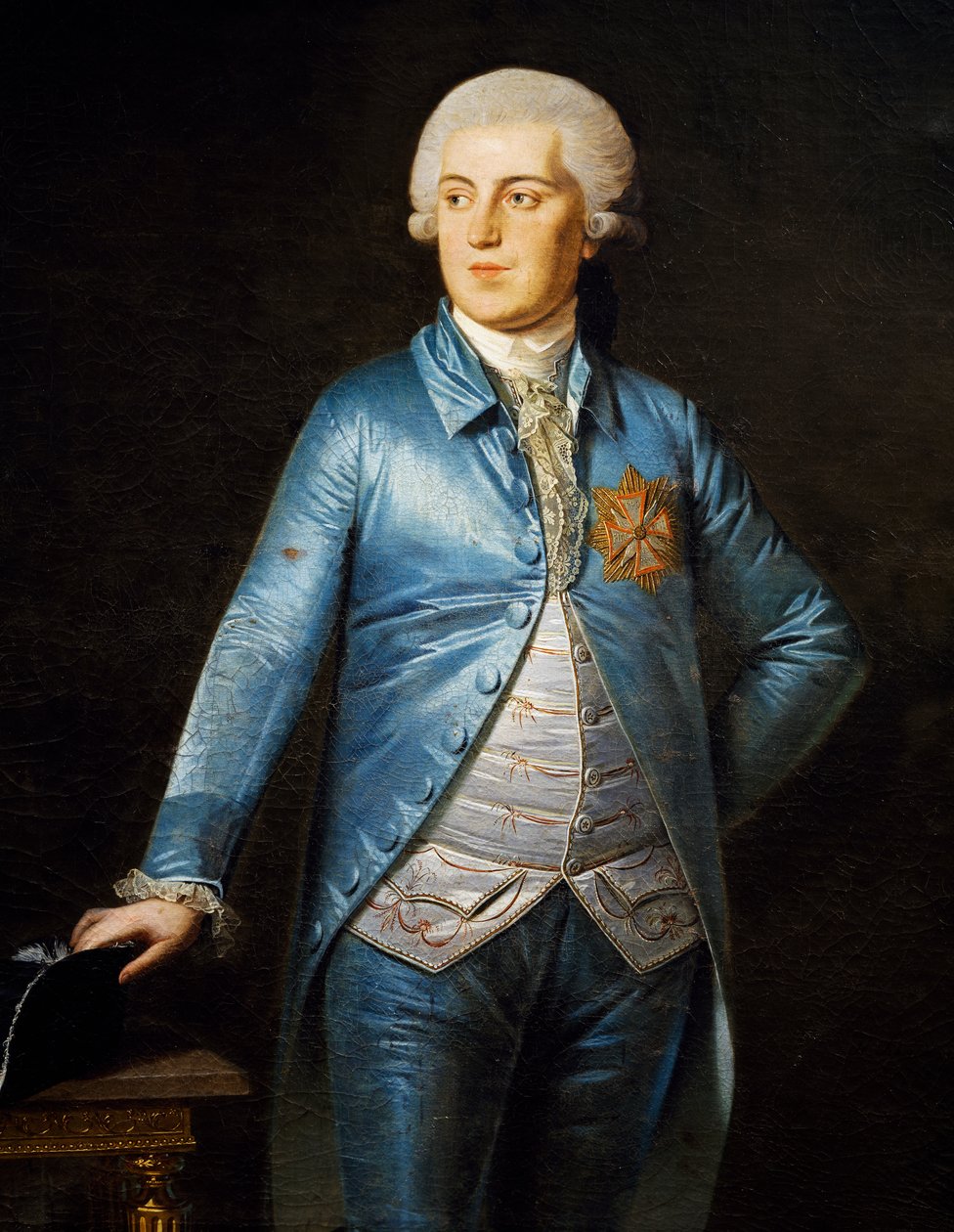 Portrett av Christian VII av Danmark (København av Heinrich Schmidt