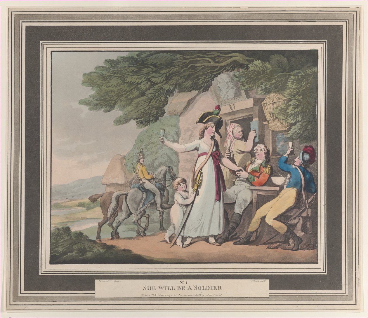 Nr. 1: Hun vil bli soldat, 1. mai 1798. av Heinrich Schutz