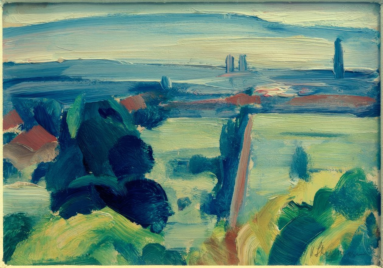 Motiv fra Göttingen av Heinrich Stegemann