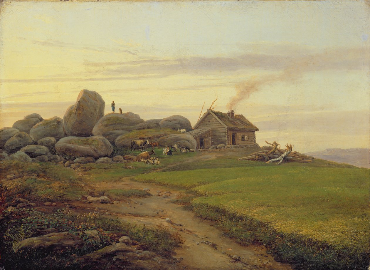 Hill Top, 1827 av Heinrich Stuhlmann