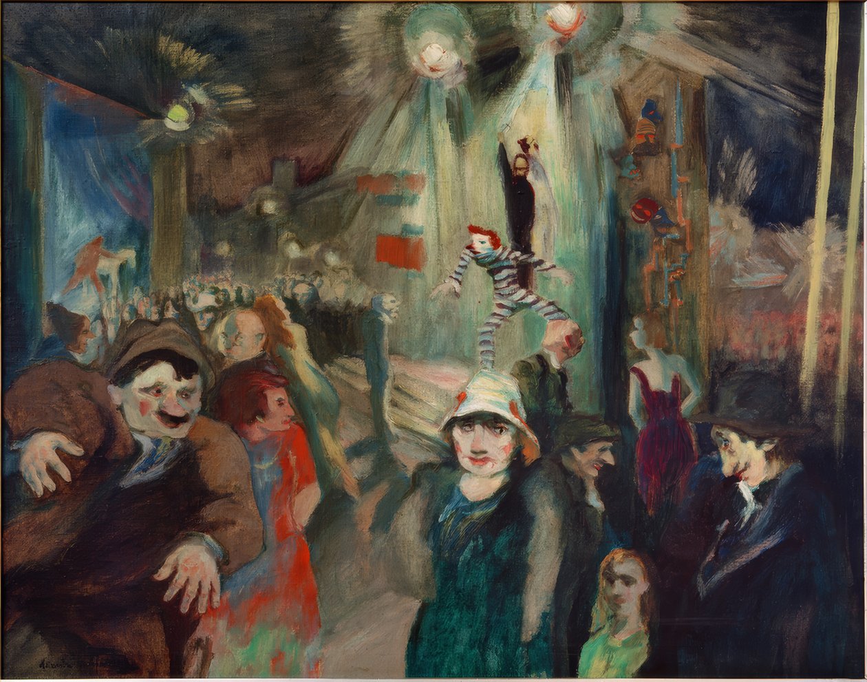 Fairground av Heinrich Tischler