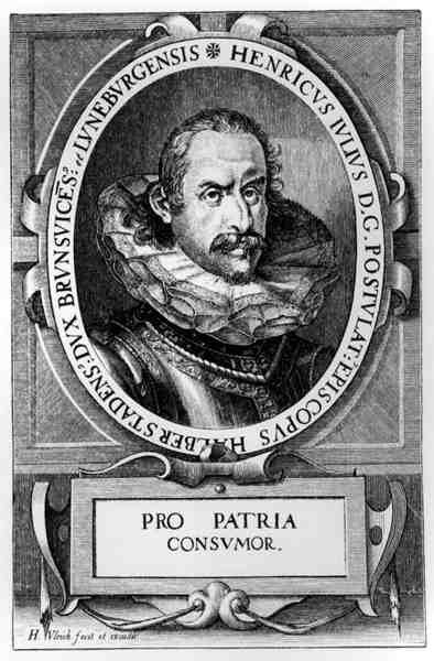 Portrett av Henrik den yngre (1489-1568), hertugen av Brunswick, Luneburg og Wolfenbuttel av Heinrich Ulrich