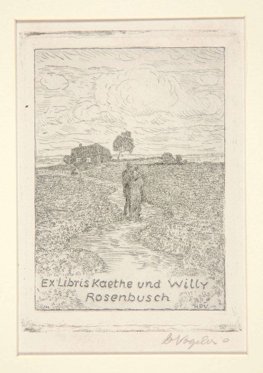 Bokplater av Heinrich Vogeler