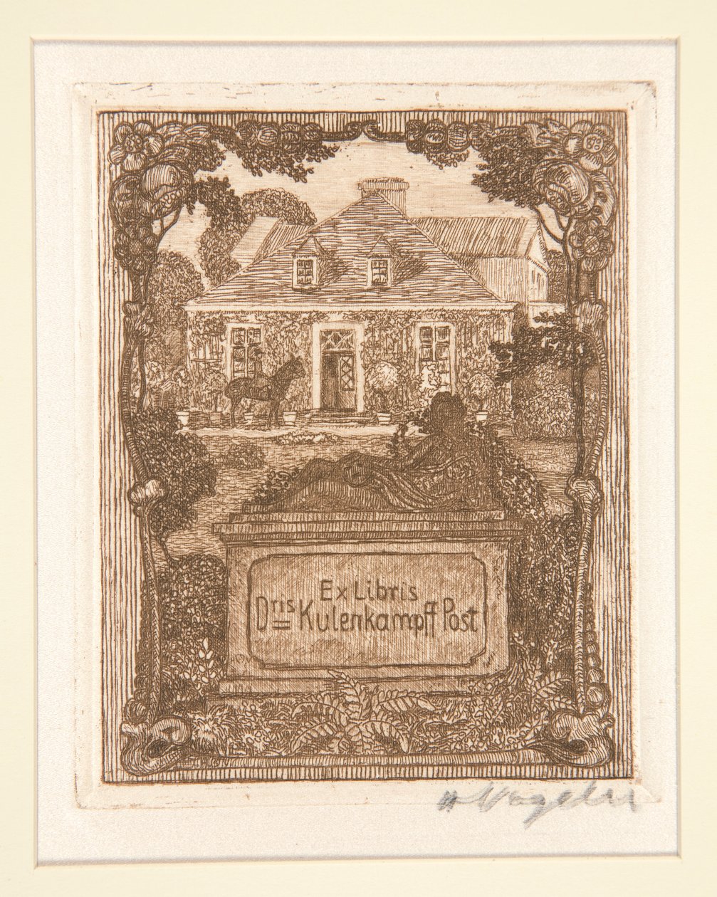 Bokplater av Heinrich Vogeler