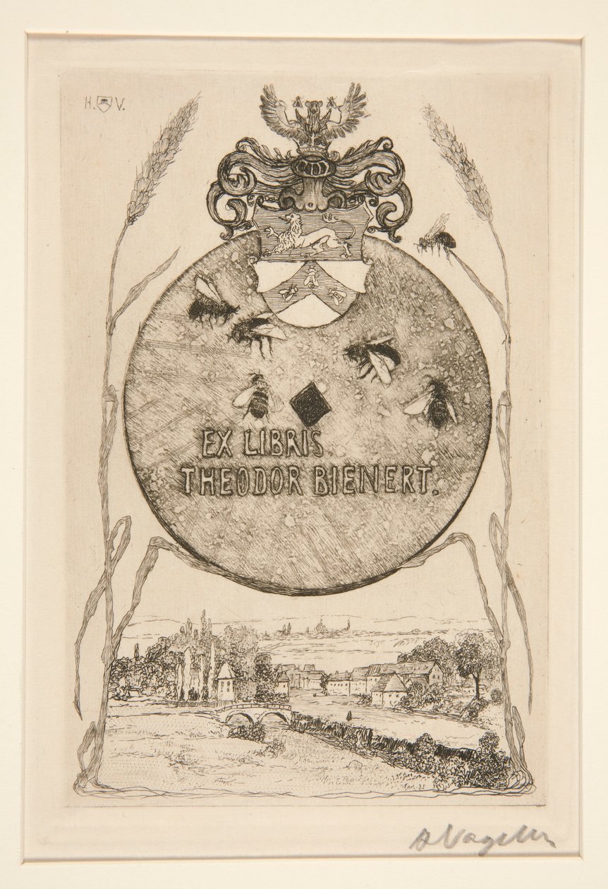 Bokplater av Heinrich Vogeler
