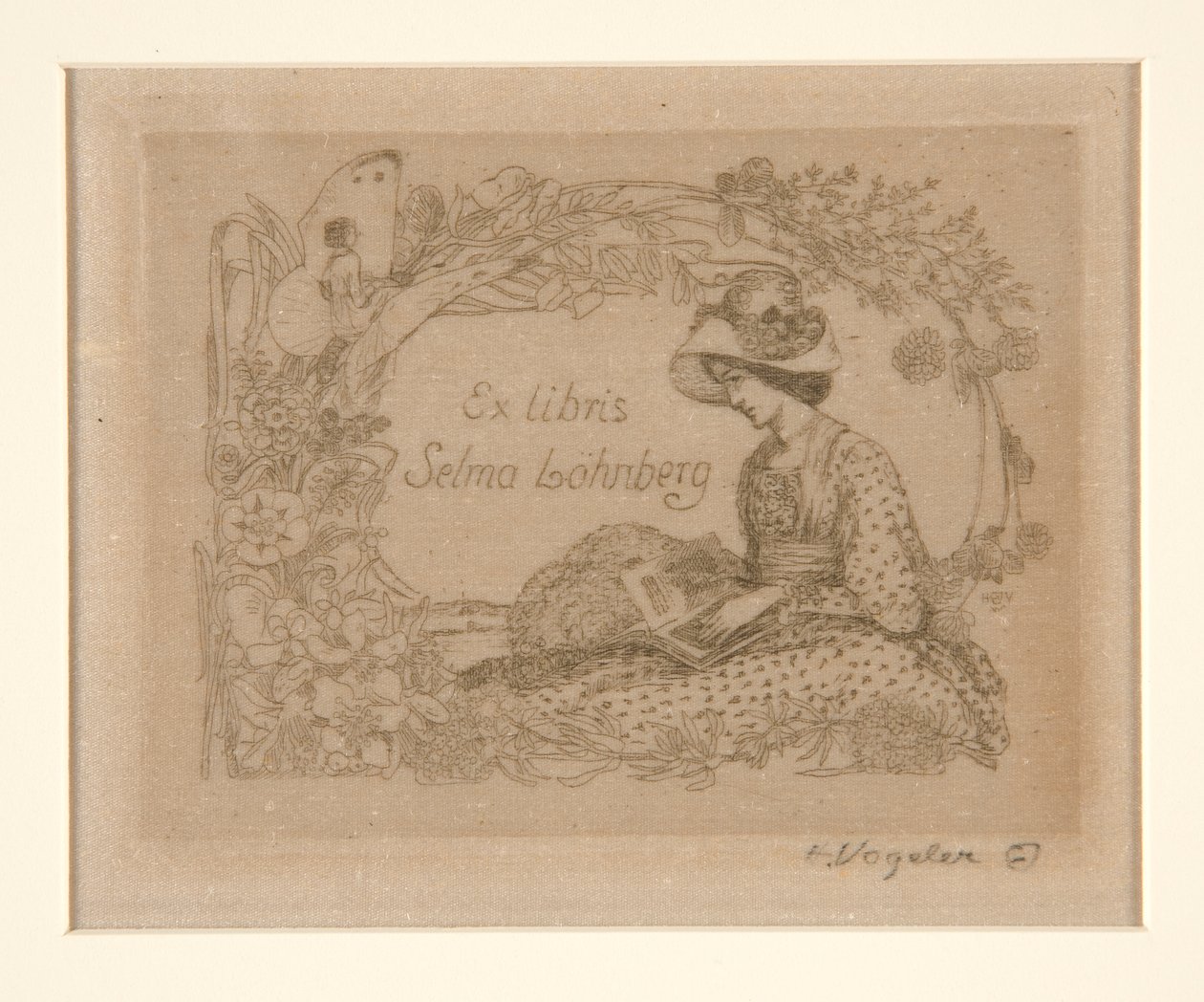 Bokplater av Heinrich Vogeler