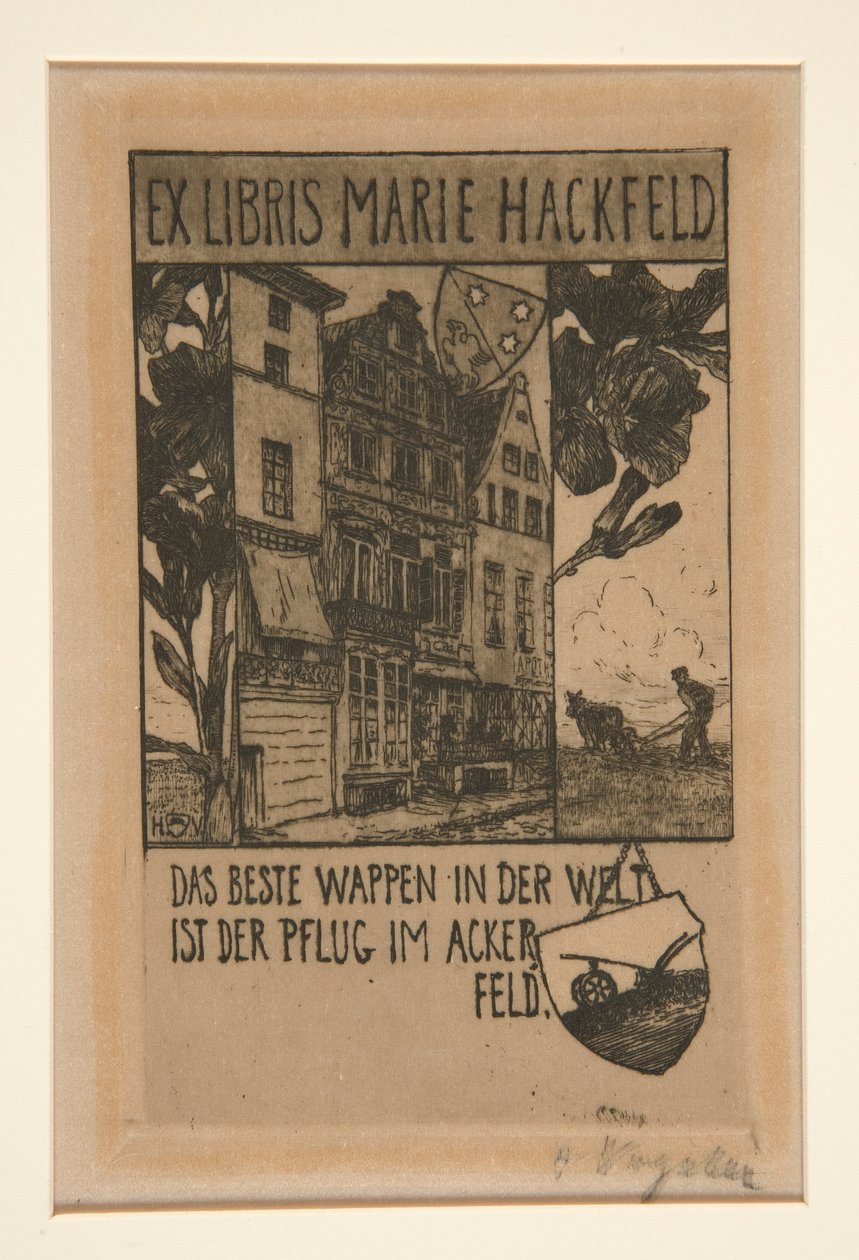 Bokplater av Heinrich Vogeler