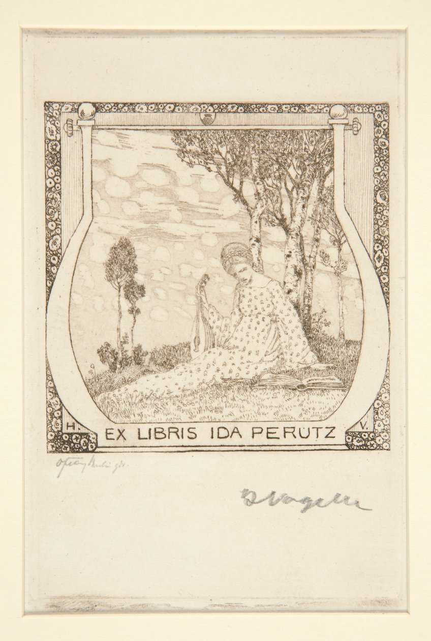 Bokplater av Heinrich Vogeler