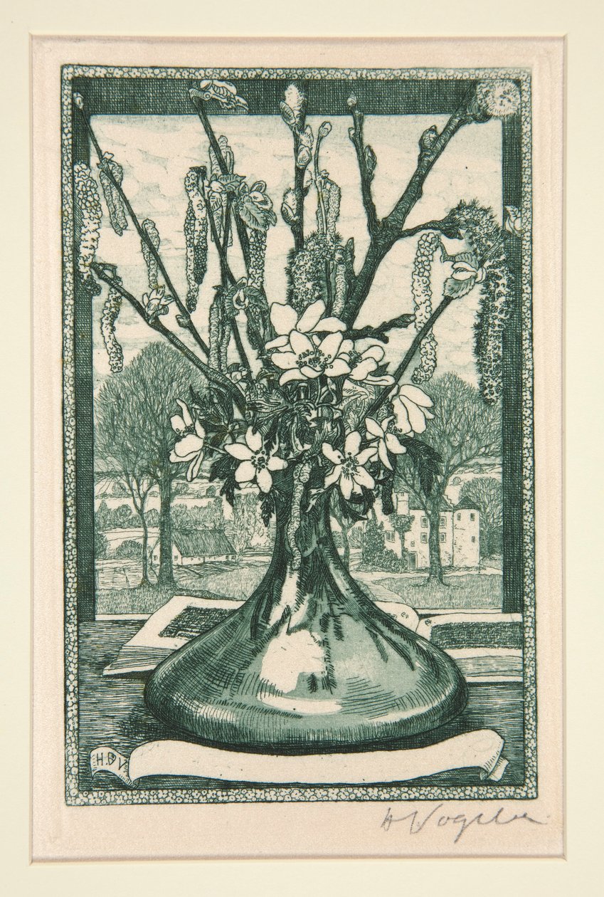 Bokplater av Heinrich Vogeler