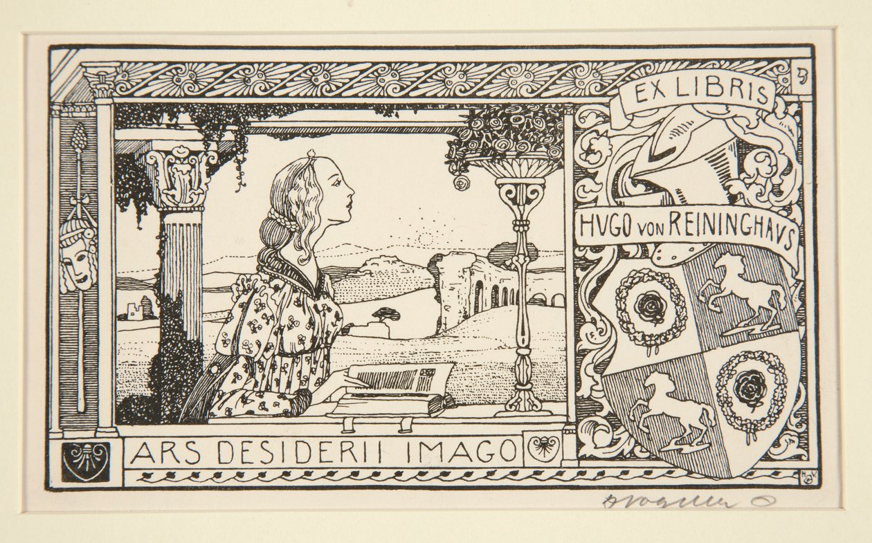 Bokplater av Heinrich Vogeler
