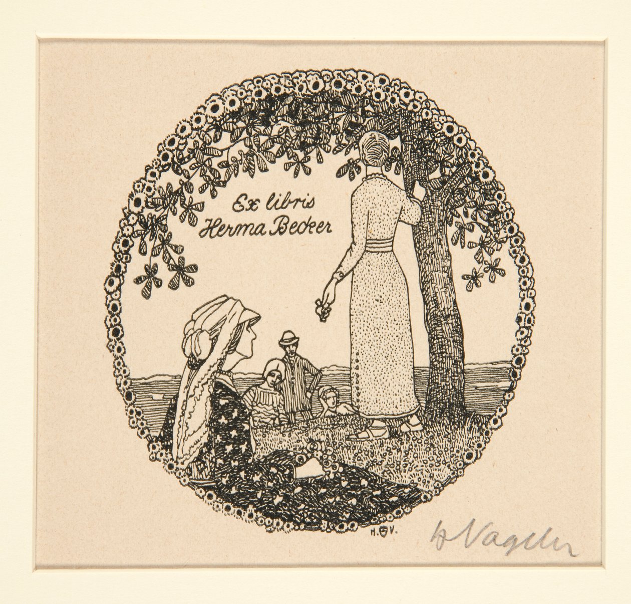 Bokplater av Heinrich Vogeler