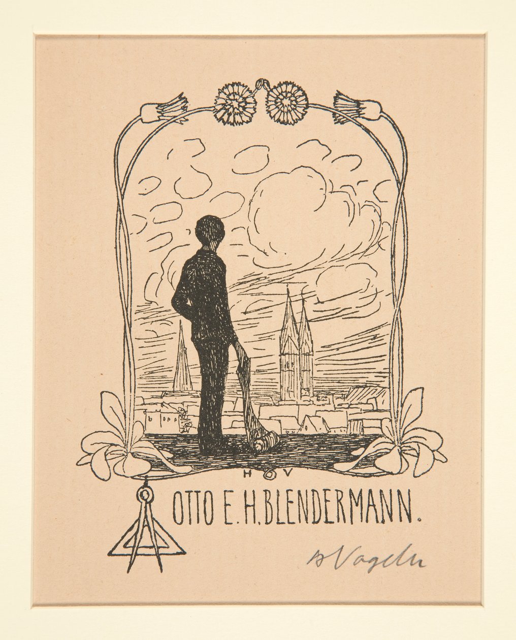 Bokplater av Heinrich Vogeler