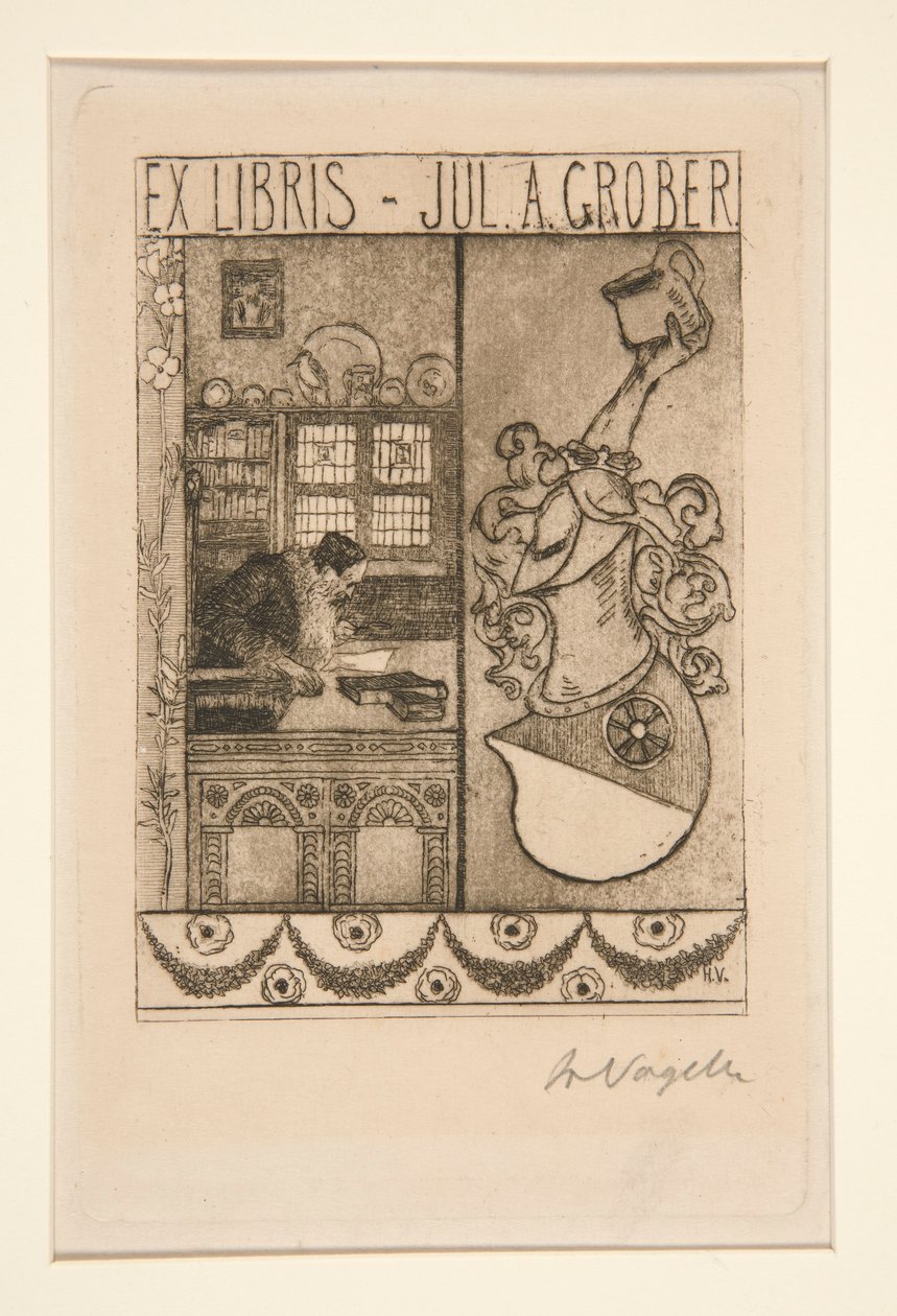 Bokplater av Heinrich Vogeler