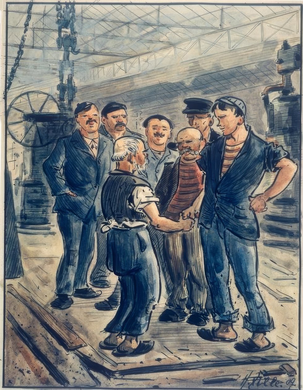 Jubileet I av Heinrich Zille