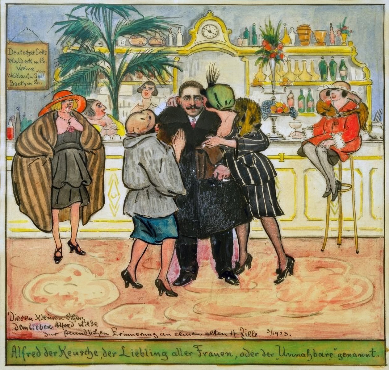 H.Zille, Alfred, den kyske ... av Heinrich Zille