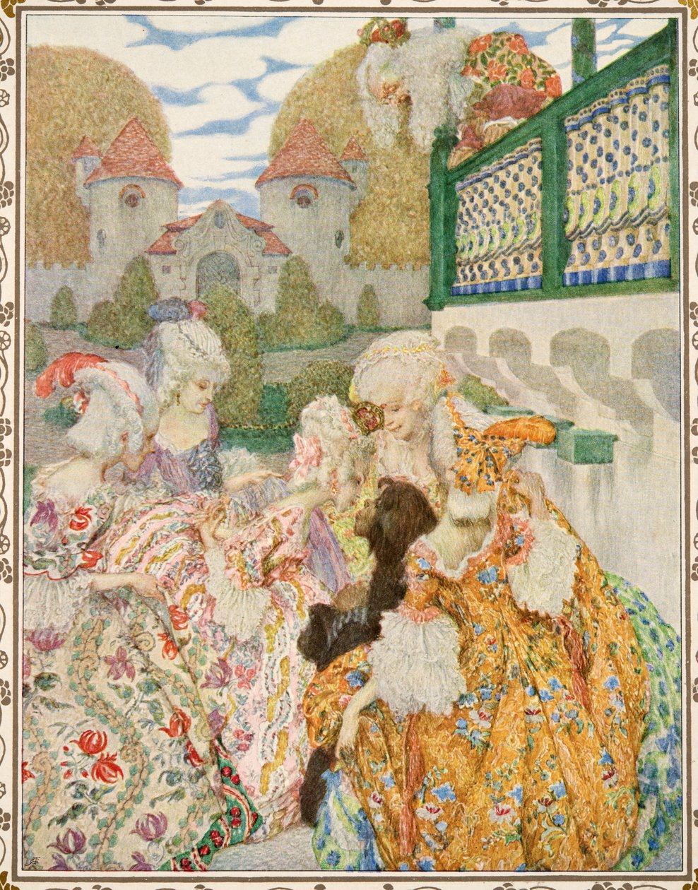 The Swineherd from Tales av Hans Christian Andersen, pub. 1911 av Heinrich and Urban Lefler