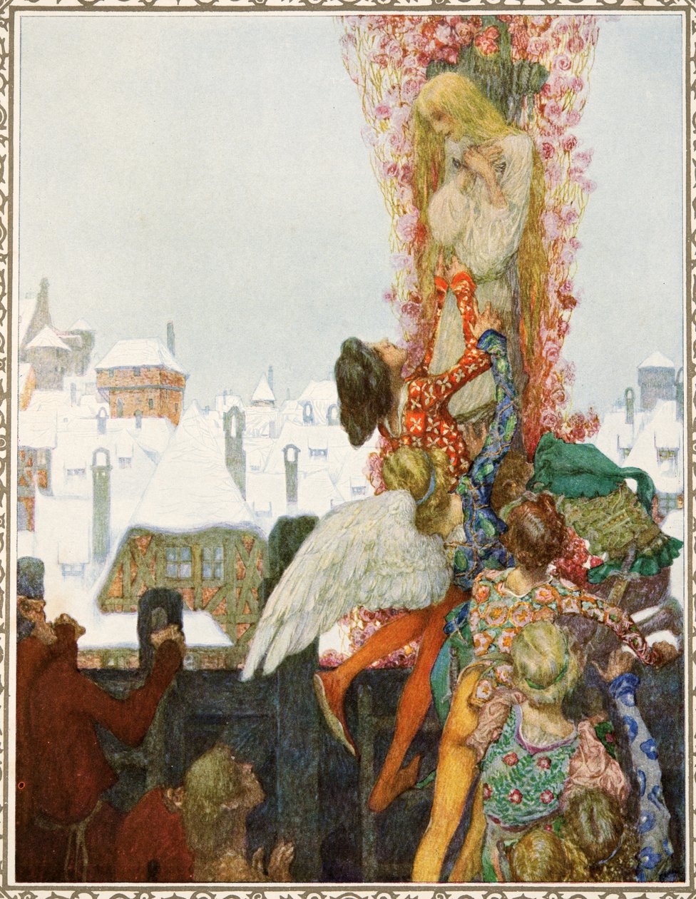 The Wild Swans from Tales av Hans Christian Andersen, pub. 1911 av Heinrich and Urban Lefler