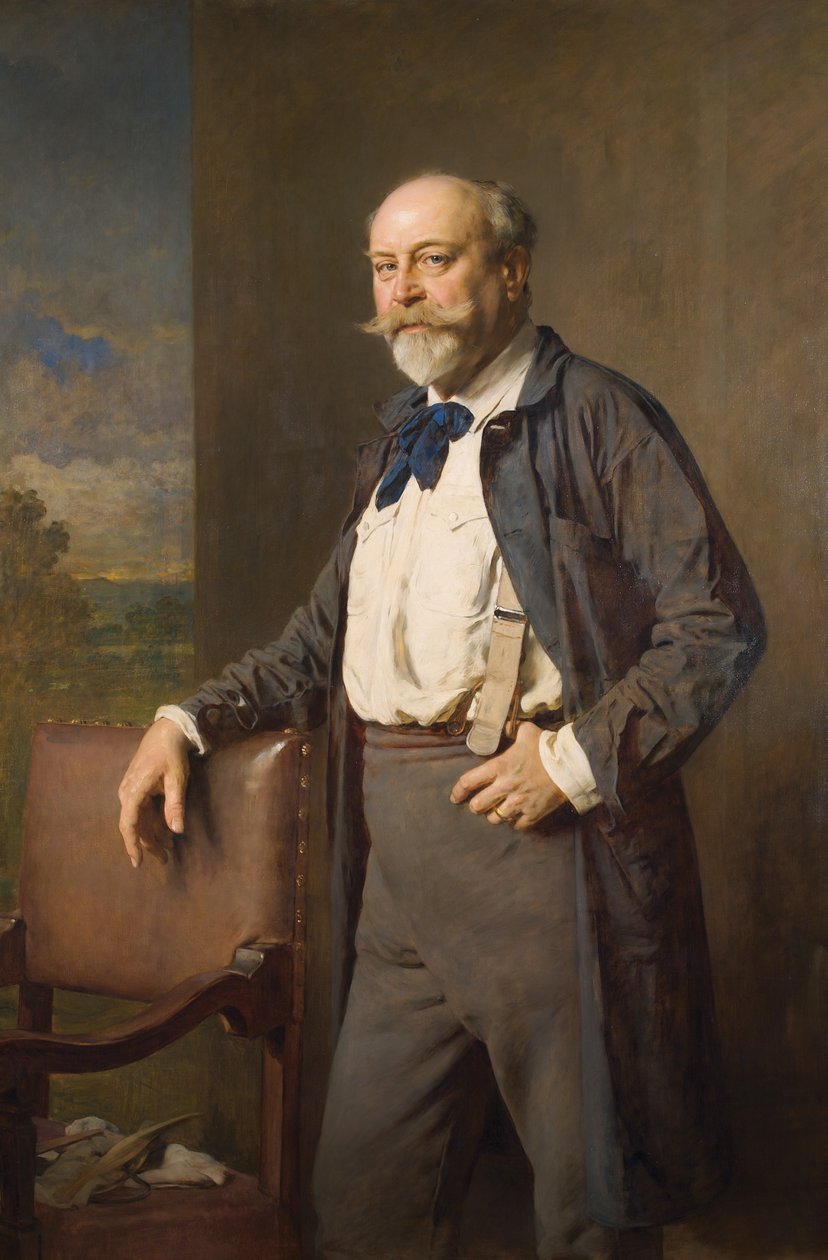 Billedhuggeren Rudolf Weyr av Heinrich von Angeli