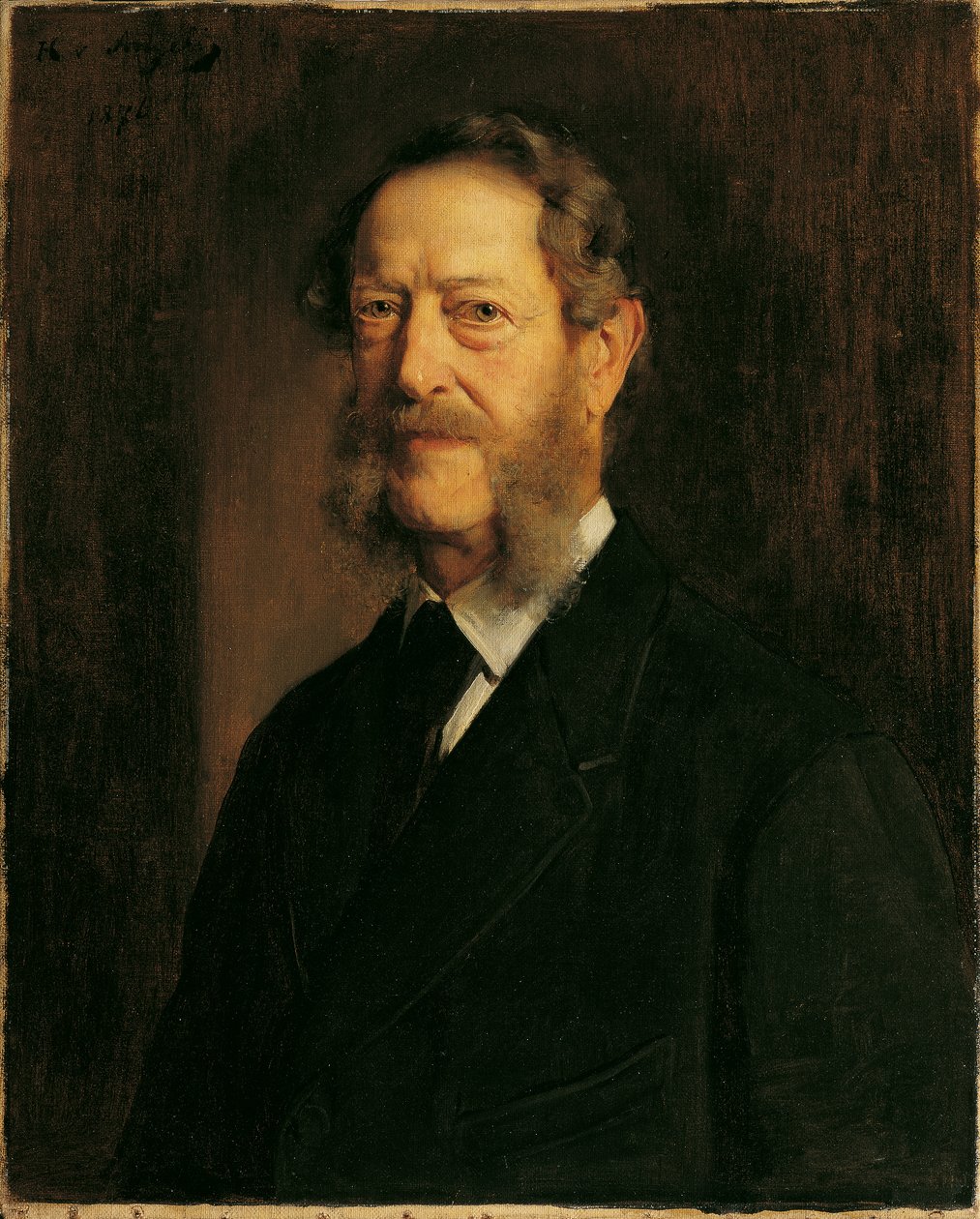 Poeten Anastasius Grün (aka Anton Alexander Graf von Auersperg) av Heinrich von Angeli