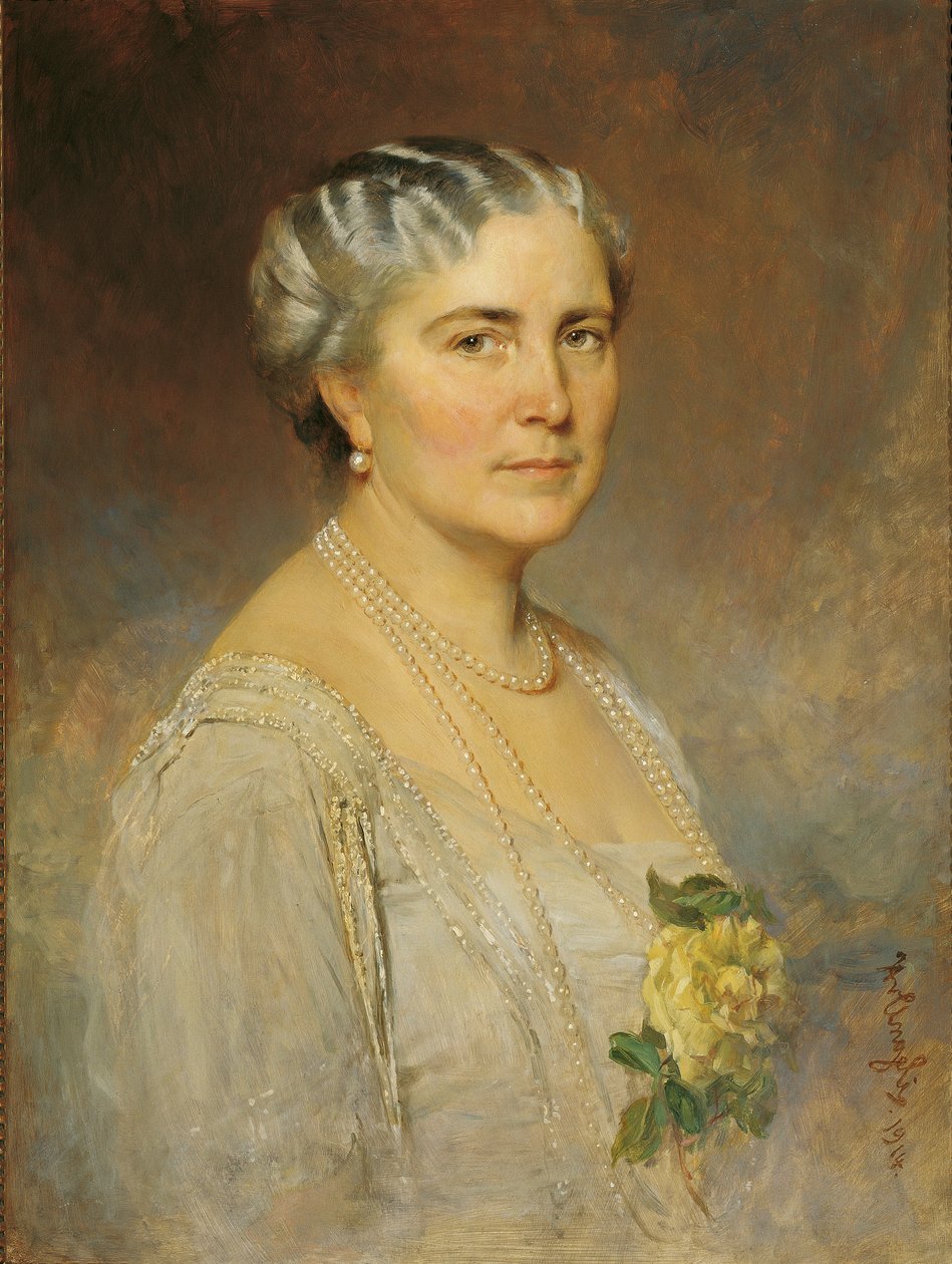 Margarethe grevinne Lanckorónska av Heinrich von Angeli
