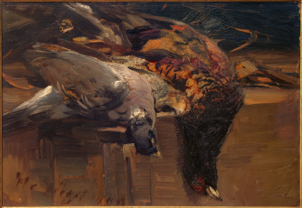 Drepte fuglevilt av Heinrich von Zügel
