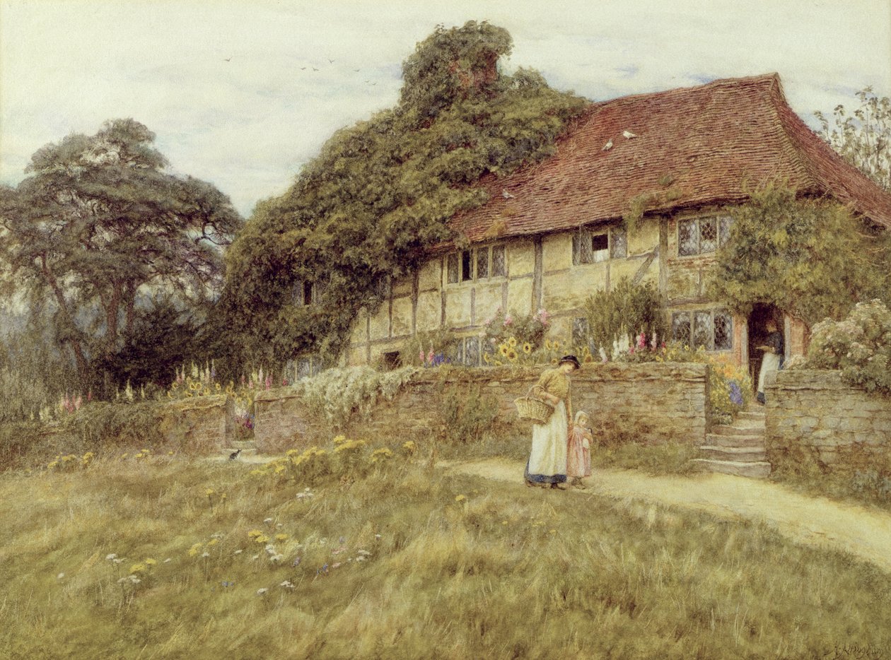 På Stedham nær Midhurst av Helen Allingham