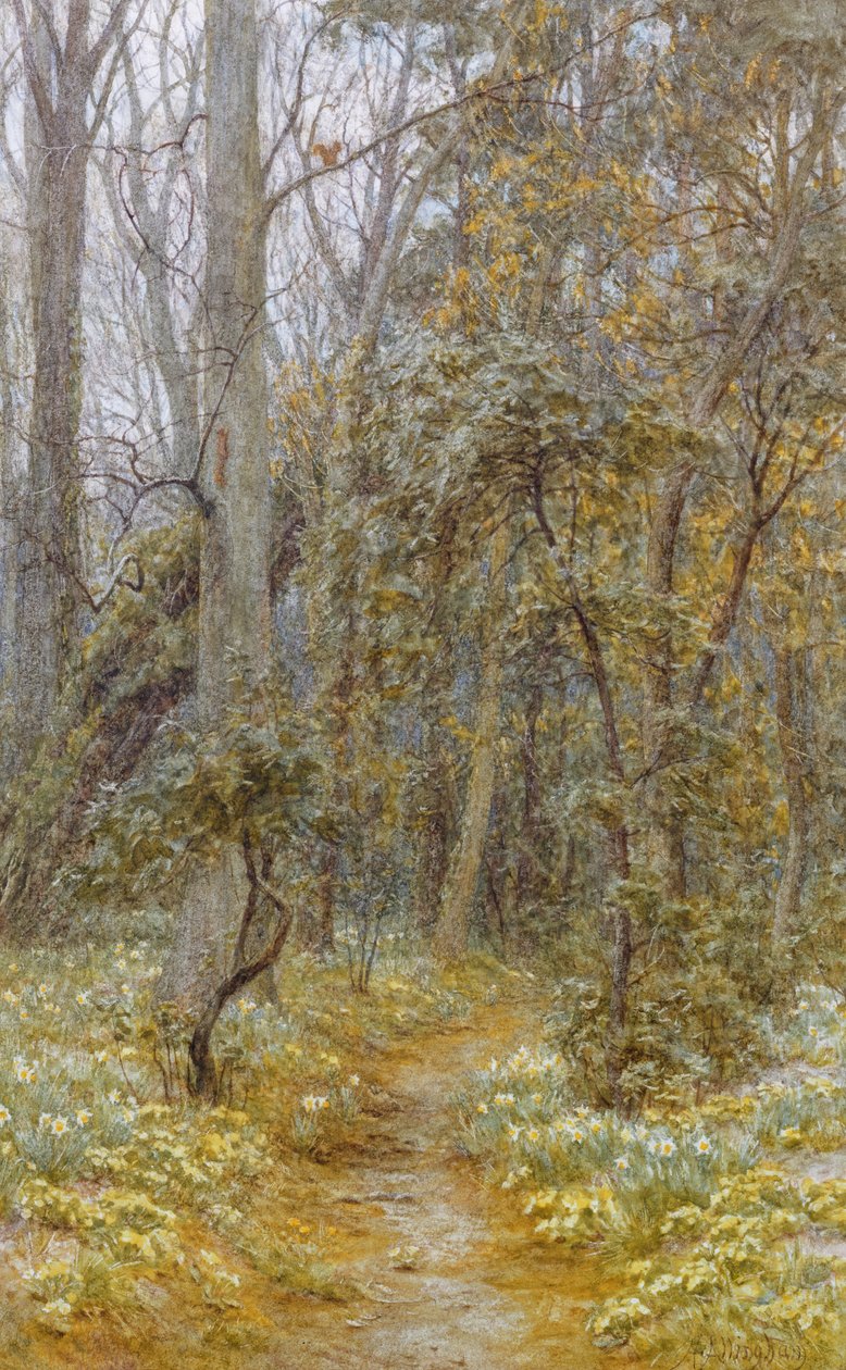 I hagen av Helen Allingham