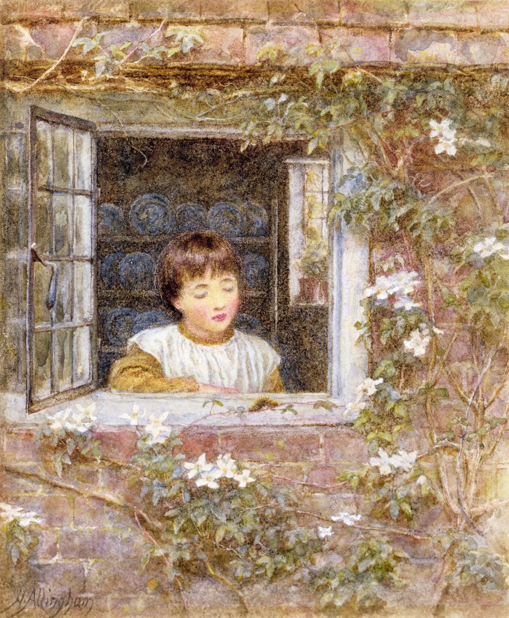 Larven av Helen Allingham