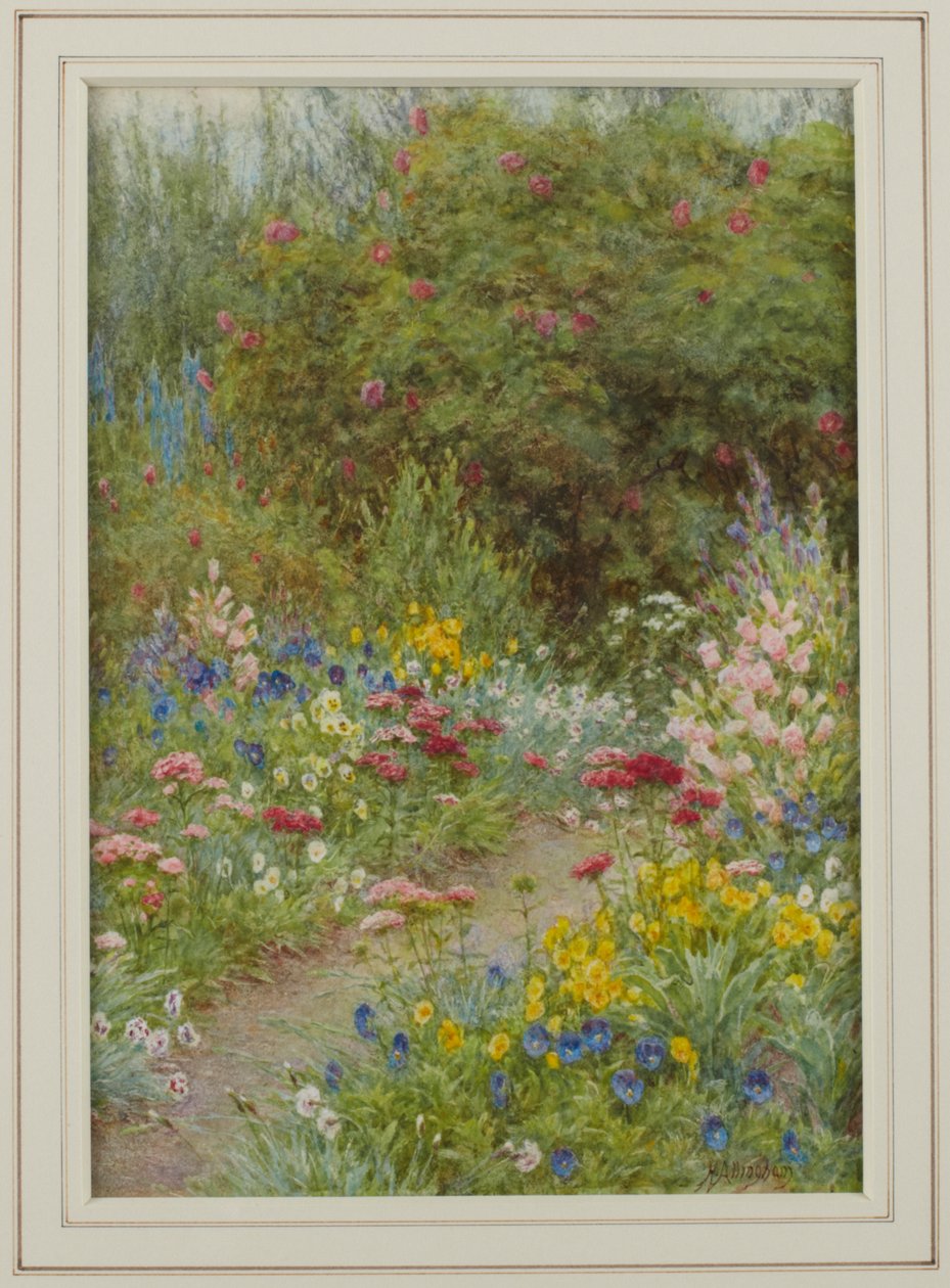 The Little Path, 1920 (wc på papir) av Helen Allingham