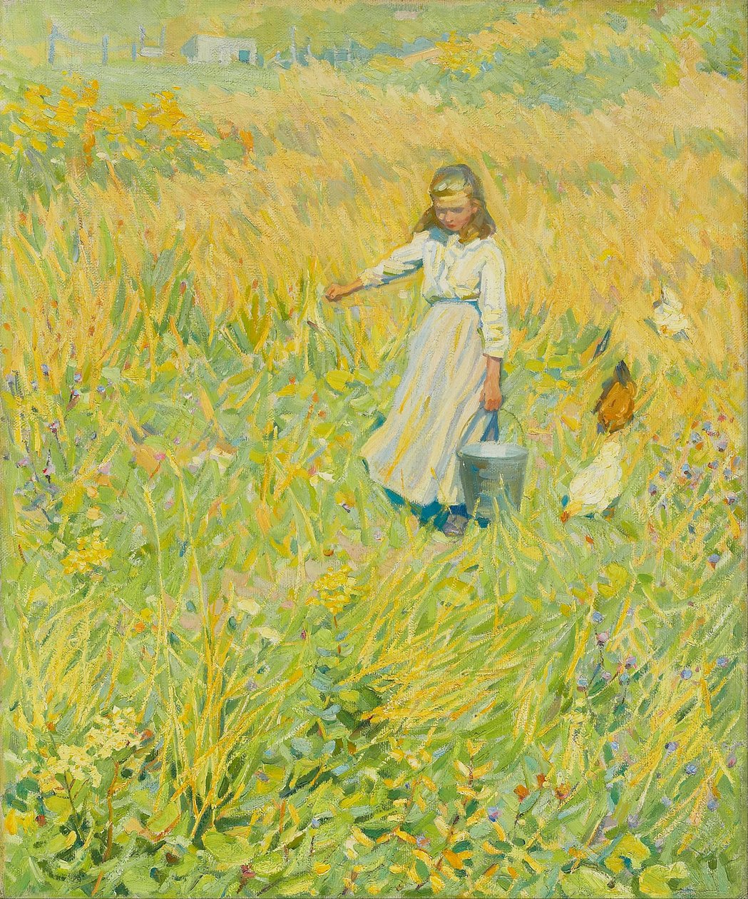 Den lille arbeideren av Helen Galloway McNicoll