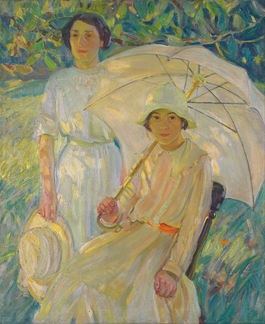 Hvit solskjerm -2 av Helen Galloway McNicoll