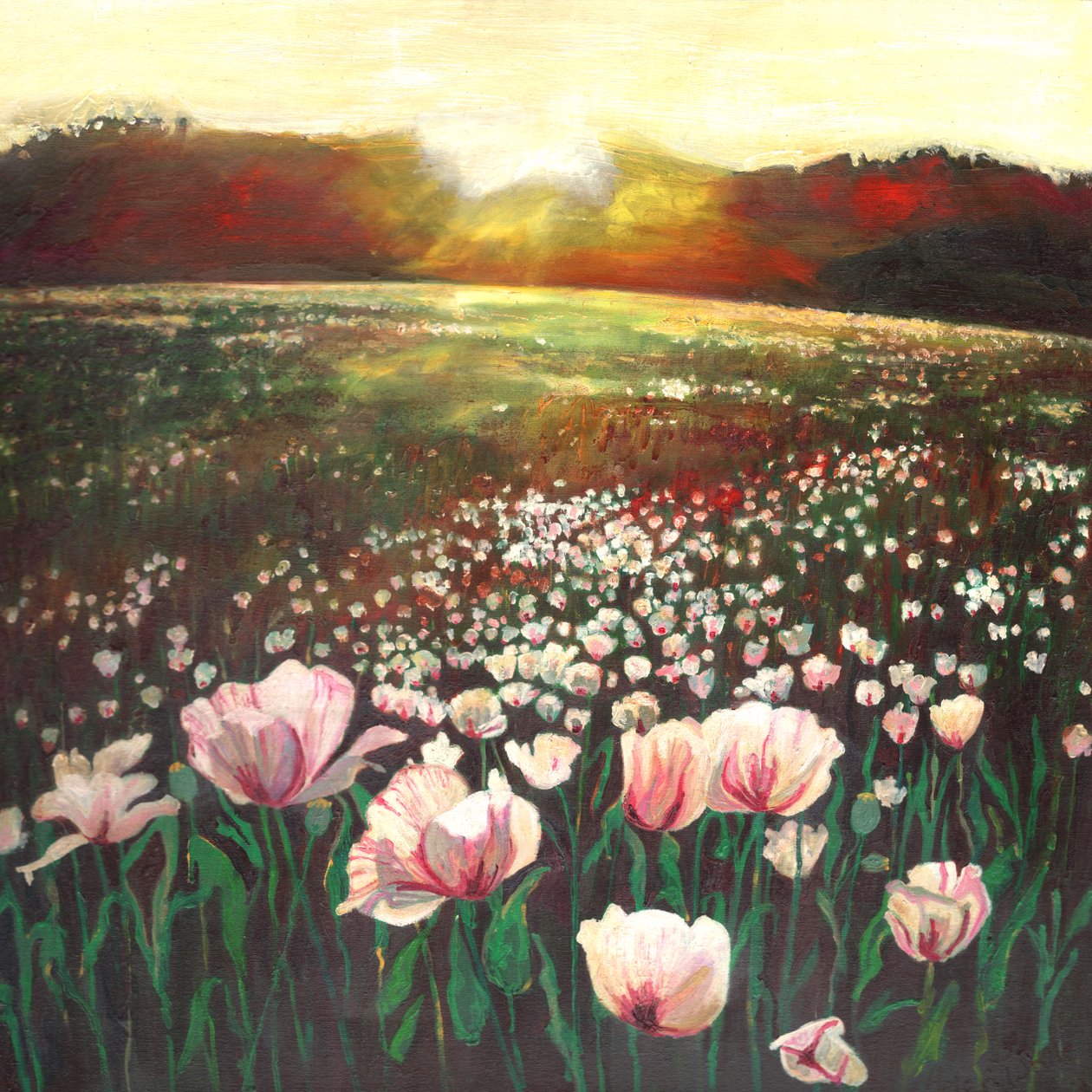 Kjærlighet feide land, 2015, av Helen White