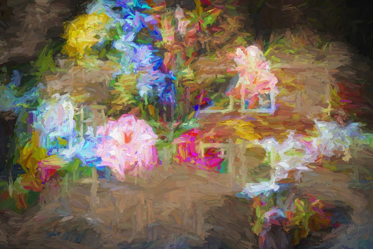 Painterly Posy, 2018, av Helen White