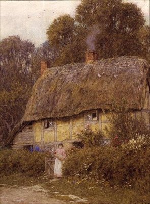 En Berkshire Cottage av Helen Allingham