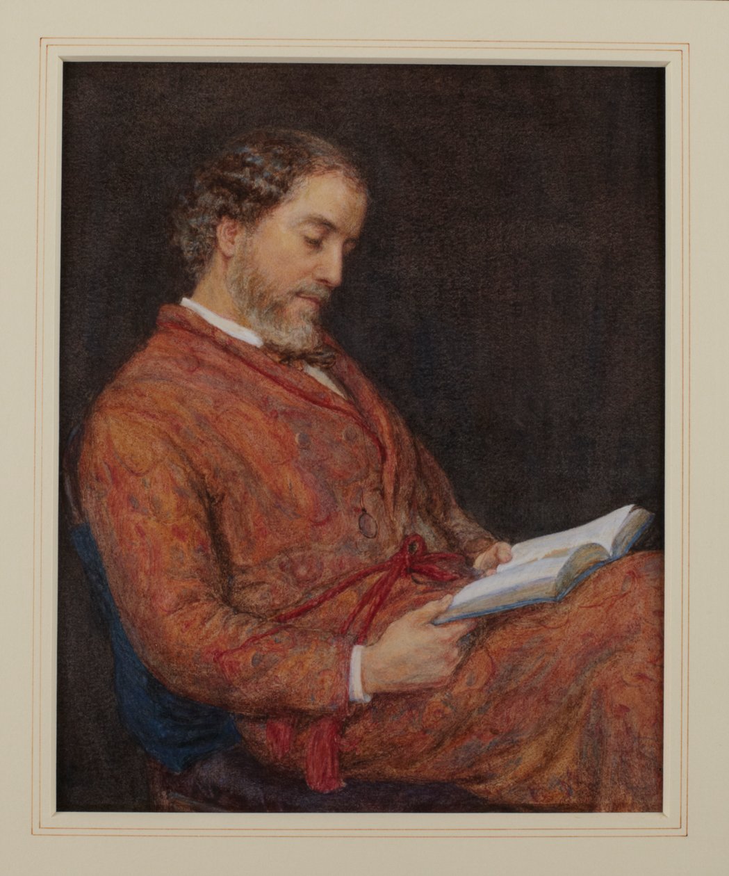 Portrett av William Allingham av Helen Allingham
