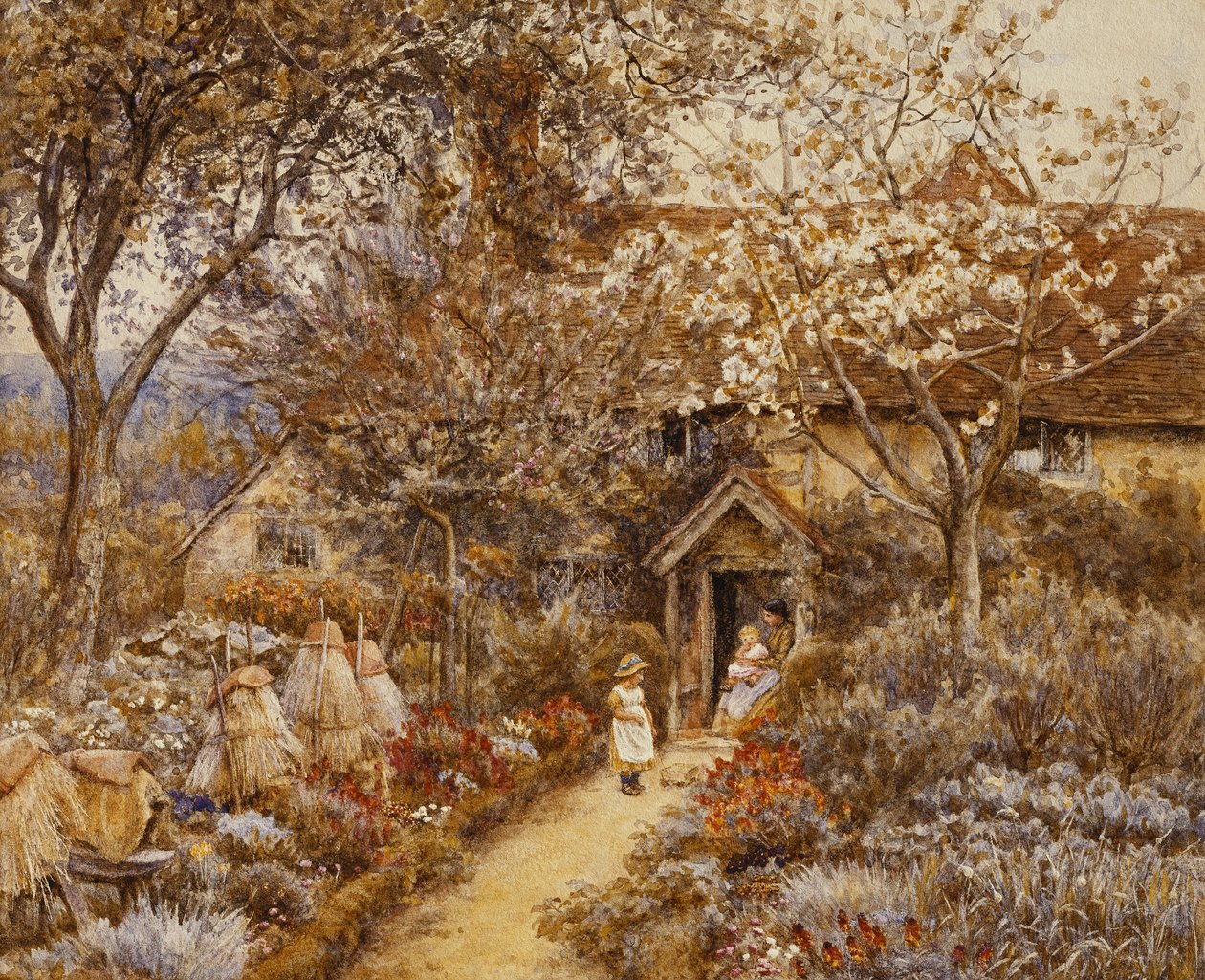 Våren, 1883 av Helen Allingham