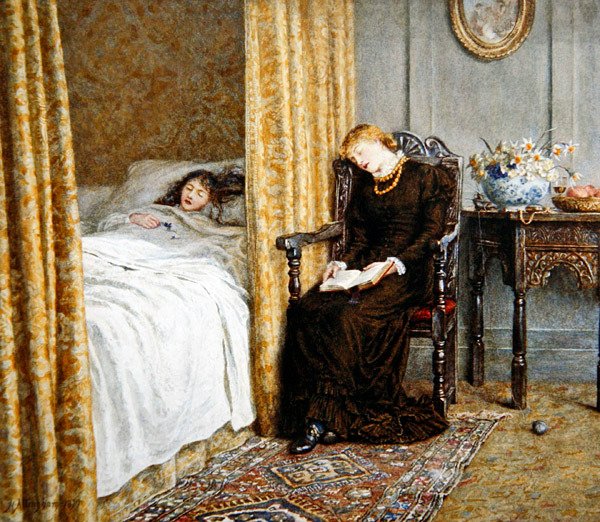 Rekonvalesenten av Helen Allingham