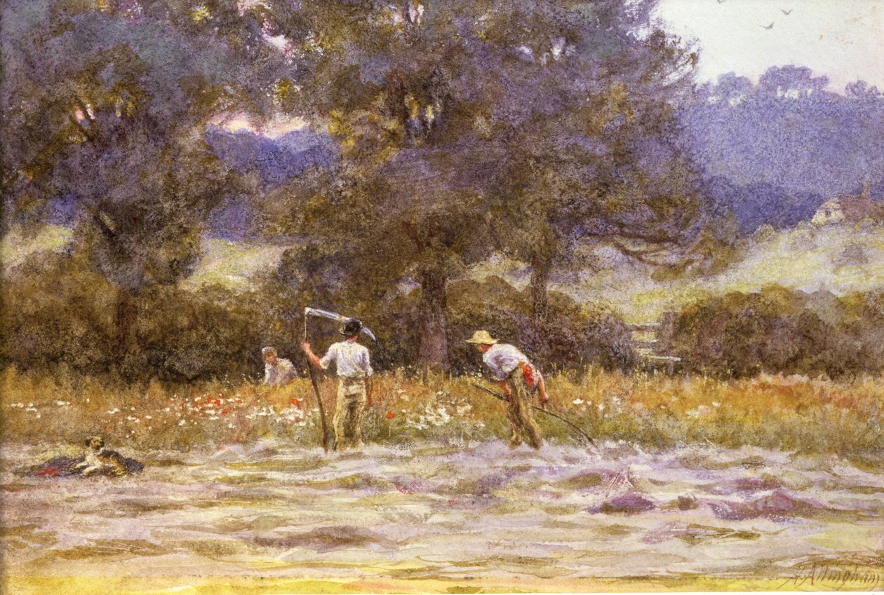 Gressklipperne av Helen Allingham