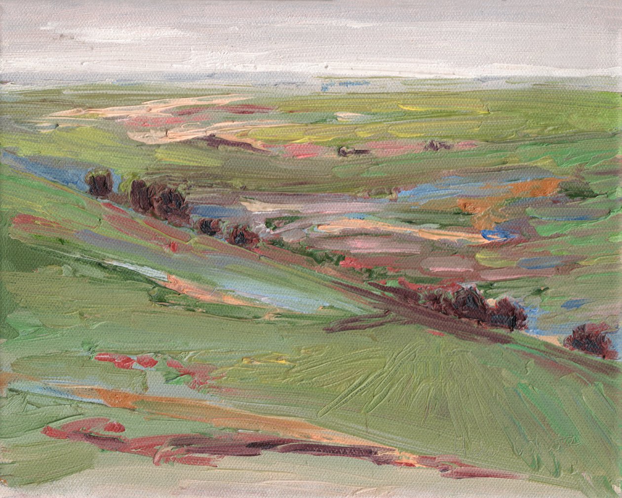 Across Hills, 2008 av Helen White