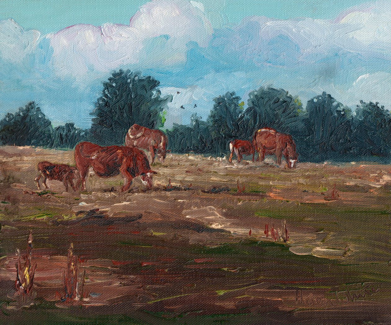 Kyr beiter, 2008 av Helen White