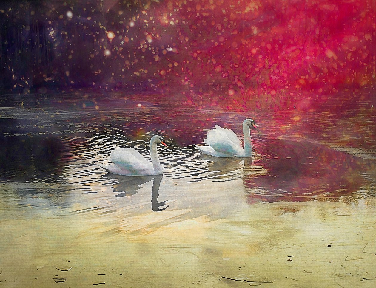 Frosted Lake, 2019 av Helen White