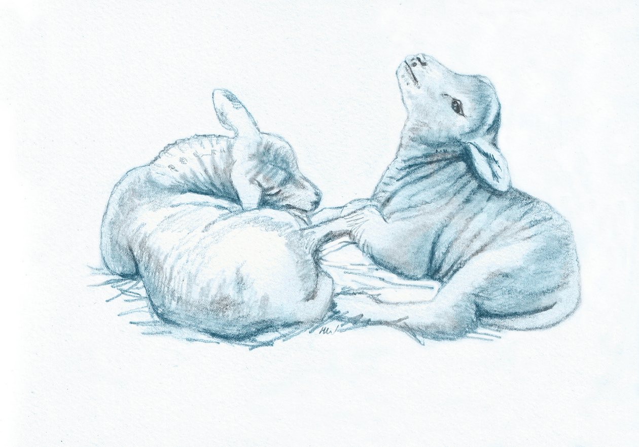 Gentle Spirits IX, 2022 av Helen White