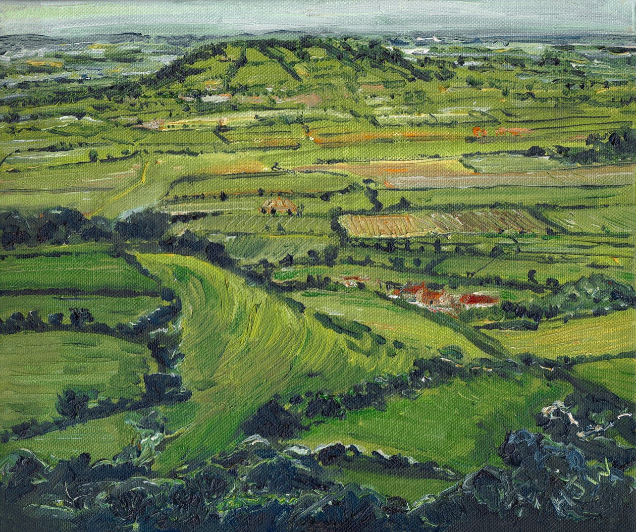 Utsikt fra Tor II, 2008 av Helen White