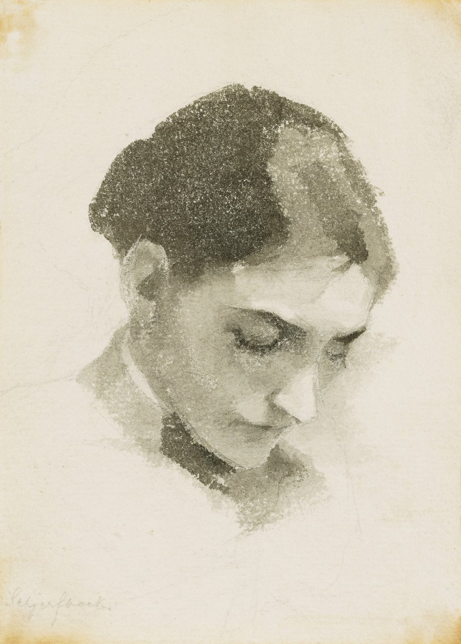 Et hode til en kvinne av Helene Schjerfbeck